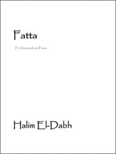 Fatta piano sheet music cover